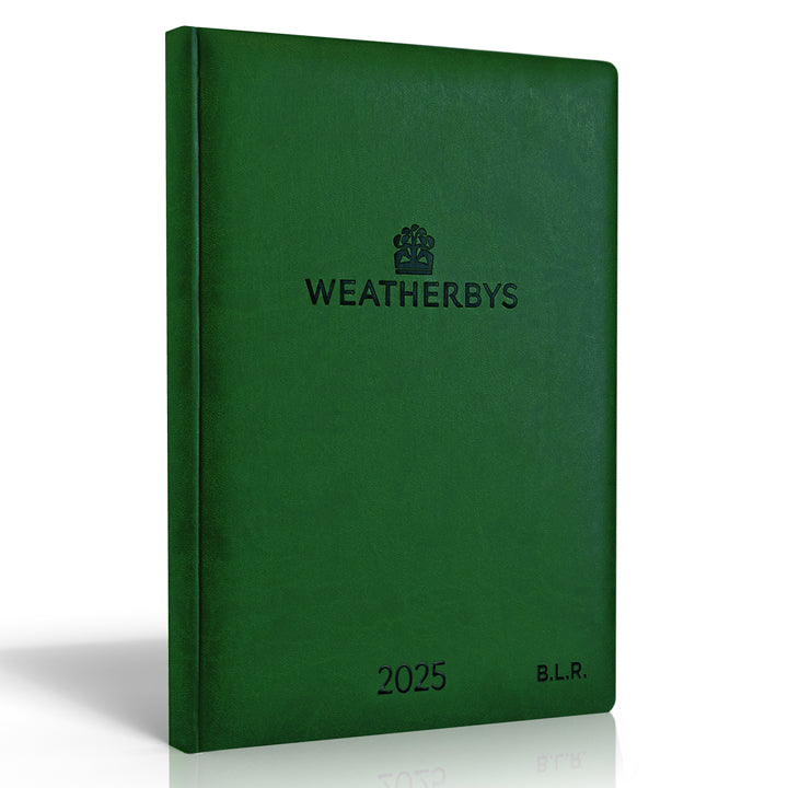 Weatherbys Initialled Racing Desk Diary 2025