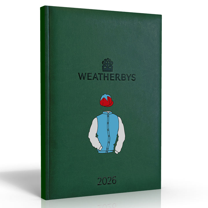 Weatherbys 'Racing Silks' Racing Desk Diary 2026 (create your own)