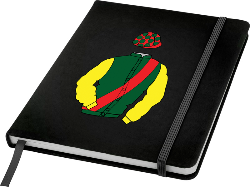 Racing Silks A5 Hard Cover Notebook (create your own)